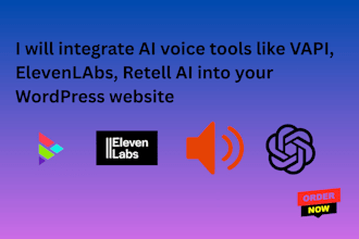 integrate ai tools vapi ai retell ai voice agent elevenlabs in wordpress site