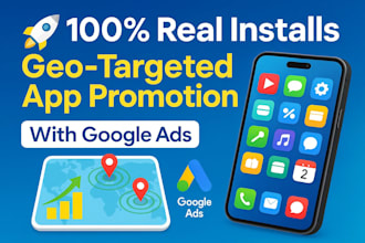 do organic app promotion app testing install app download mobile app marketing