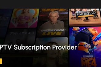 provide best iptv 12 months subscription, xtream code, credit, reseller panel