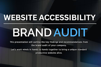 audit your website for ada and wcag accessibility compliance