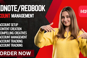 rednote xiaohongshu redbook chinese account manager