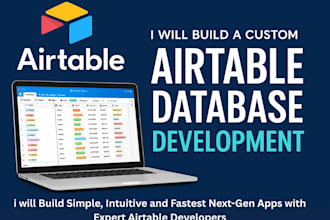 build and automate your airtable database for workflows, crm, or project manager