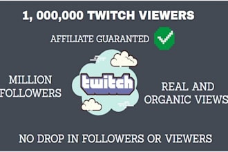 do effective twitch channel campaign on social media to gain live viewers