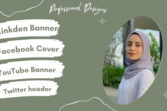 do linked banner facebook youtube twitter cover and logo