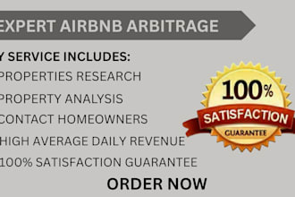 do airbnb arbitrage, properties finder for short term rentals in USA, UK