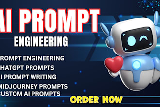 be your ai prompt engineer chatgpt gemini midjourney leonardo ai prompts writing