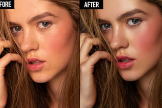 photo retouching for beauty, portraits, and experts