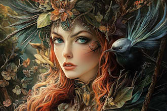 crate a realistic or fantasy portrait