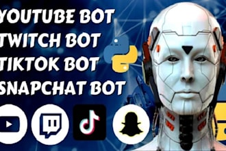 create snapchat bot for automation, ads, marketing, tinder bot and onlyfans bot