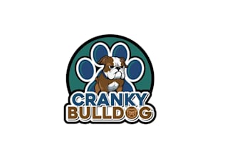 create awesome and gorgeous bulldog logo design