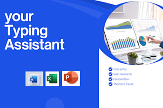 retype any document, handwritten text, images to ms word or excel