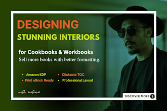 layout your cookbook or workbook for print and ebook