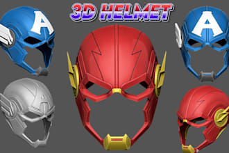 sculpt custom wearable 3d helmet printable 3d mask 3d armor pepakura oni mask