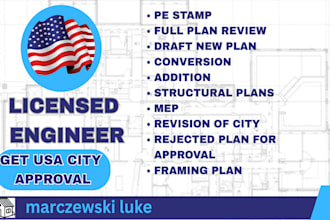 get your architectural plans professionally stamped with a verified USA pe stamp