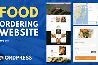 develop a wordpress website for your restaurant or food delivery service