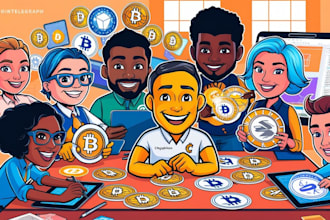 create a custom telegram crypto animated stickers pack