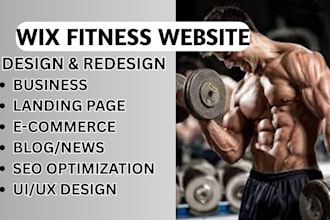 design a professional fitness, health, yoga or gym accessories website