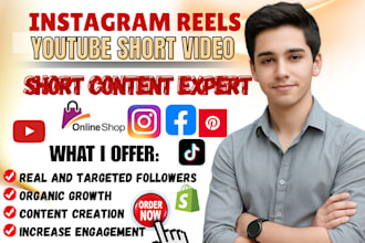 do instagram reels editing, youtube shorts and tiktok videos with caption