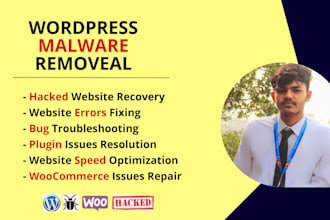 remove wordpress malware, fix hacked site secure it