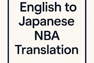 translate nba articles or sns content from english to japanese
