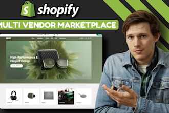 build shopify multi vendor ecommerce marketplace shopify online marketpace