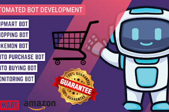 develop popmart bot,auto purchase bot, add to cart bot, shopping bot,pokemon bot