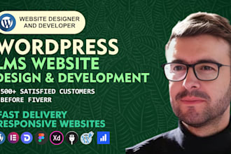 design premium or custom wordpress website with divi,or elementor pro