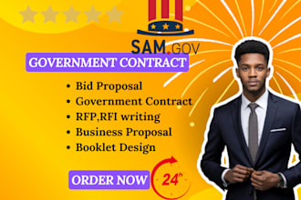 government contract, capability statement, small business grant writing proposal