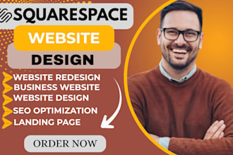 squarespace website design,redesign,and optimization with advanced SEO technique