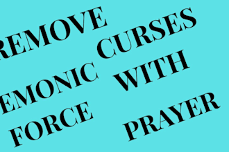 remove curse or demon with prayer