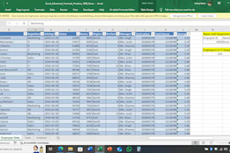 handle excel data entry, typing, and admin support tasks
