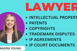be intellectual property, trademark, patent and copyright infringement lawyer