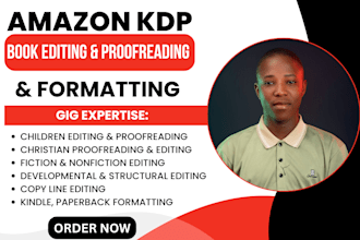 ghostwrite children christian book editing and formatting novel script proofread