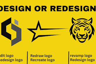 edit, resize, refine, vector modify vector art custom redo ai your logo
