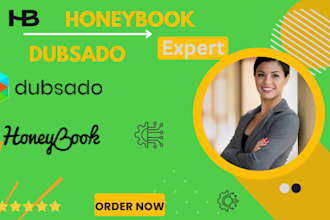 set up honeybook automation dubsado workflows contracts and invoicing