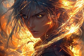 make a anime manga anime manga comic illustration manga