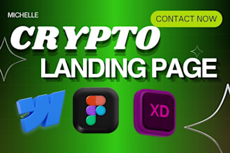 3d crypto animated website 3d webflow website 3d spline crypto landing page