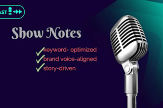 do podcast writing clear and engaging