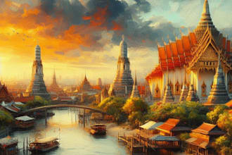 draw digital oil painting based on your photo