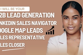 do lead generation using google map linkedin sales navigator klaviyo