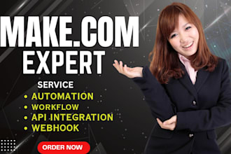 set up make com, n8n, zapier, ghl automation, ai agents, and webhook integration