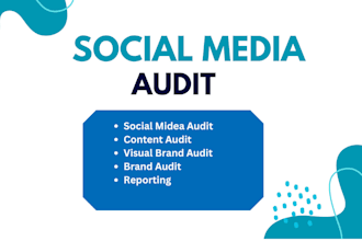do social media and content strategy audit