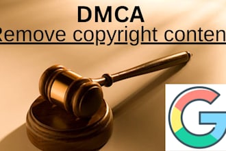 remove infringing, leaked and  defamatory content from google under dmca