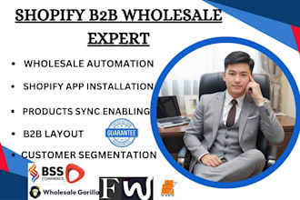 setup shopify wholesale bss wholesale gorilla faire clay all in one netwise b2b