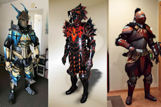 3d cosplay model pepakura cosplay armor 3d cosplay helmet wearable anime cosplay