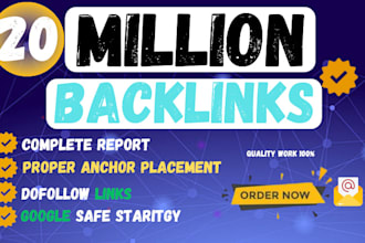 do SEO backlinks for your website