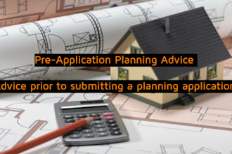 produce a planning permission pre application advice report