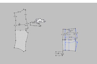 create cad patterns for any type of garment