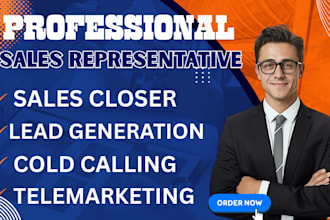 sales closer sales rep lead generation virtual assistant telemarketing