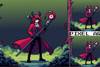 design pokemon pixel art,fakemon pokemon game style,pixel animation sprite sheet